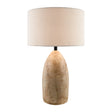 Modern European furniture - Beige Concrete Accent Table Lamp - www.oroa.com