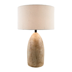   Beige Concrete Accent Table Lamp | Oroa.com