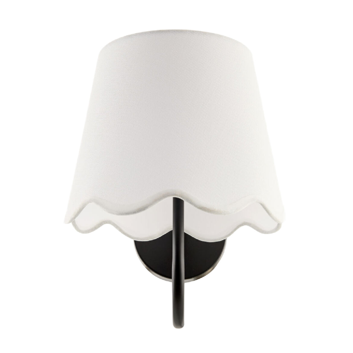   Scalloped Linen Wall Lamp | Oroa.com