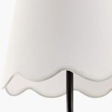 Modern European furniture - Scalloped Linen Wall Lamp - www.oroa.com