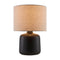 Modern European furniture - Beige Linen Ceramic Table Lamp S - www.oroa.com
