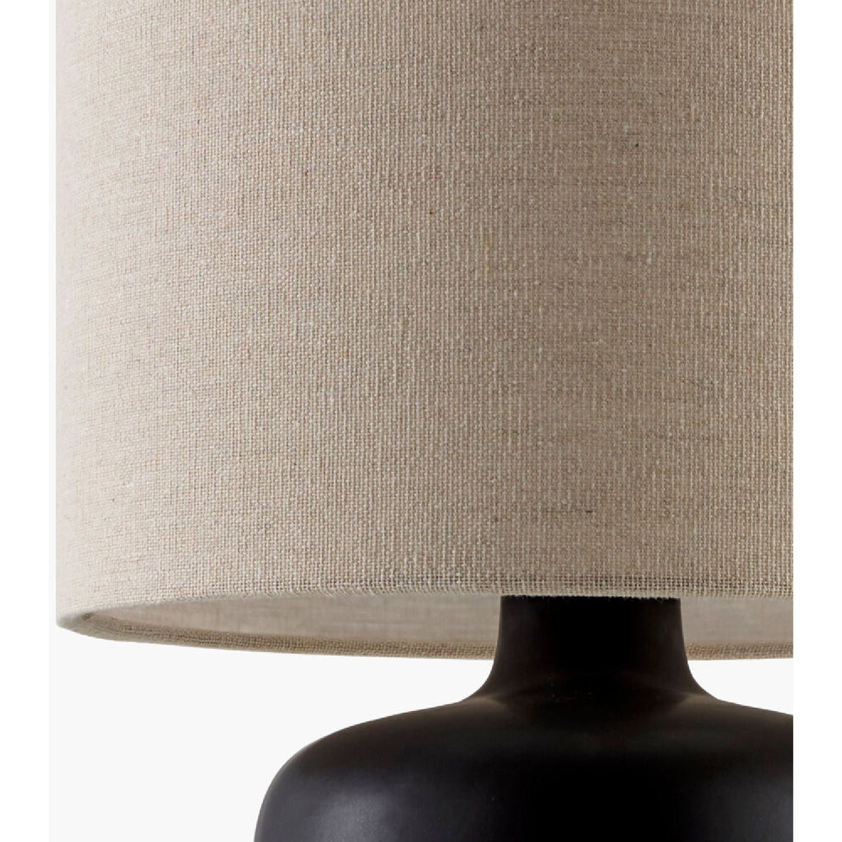   Beige Linen Ceramic Table Lamp S | Oroa.com