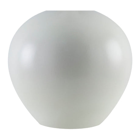 Modern European furniture - Rounded Ceramic Linen Table Lamp - www.oroa.com