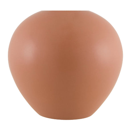 Modern European furniture - Rounded Ceramic Linen Table Lamp - www.oroa.com