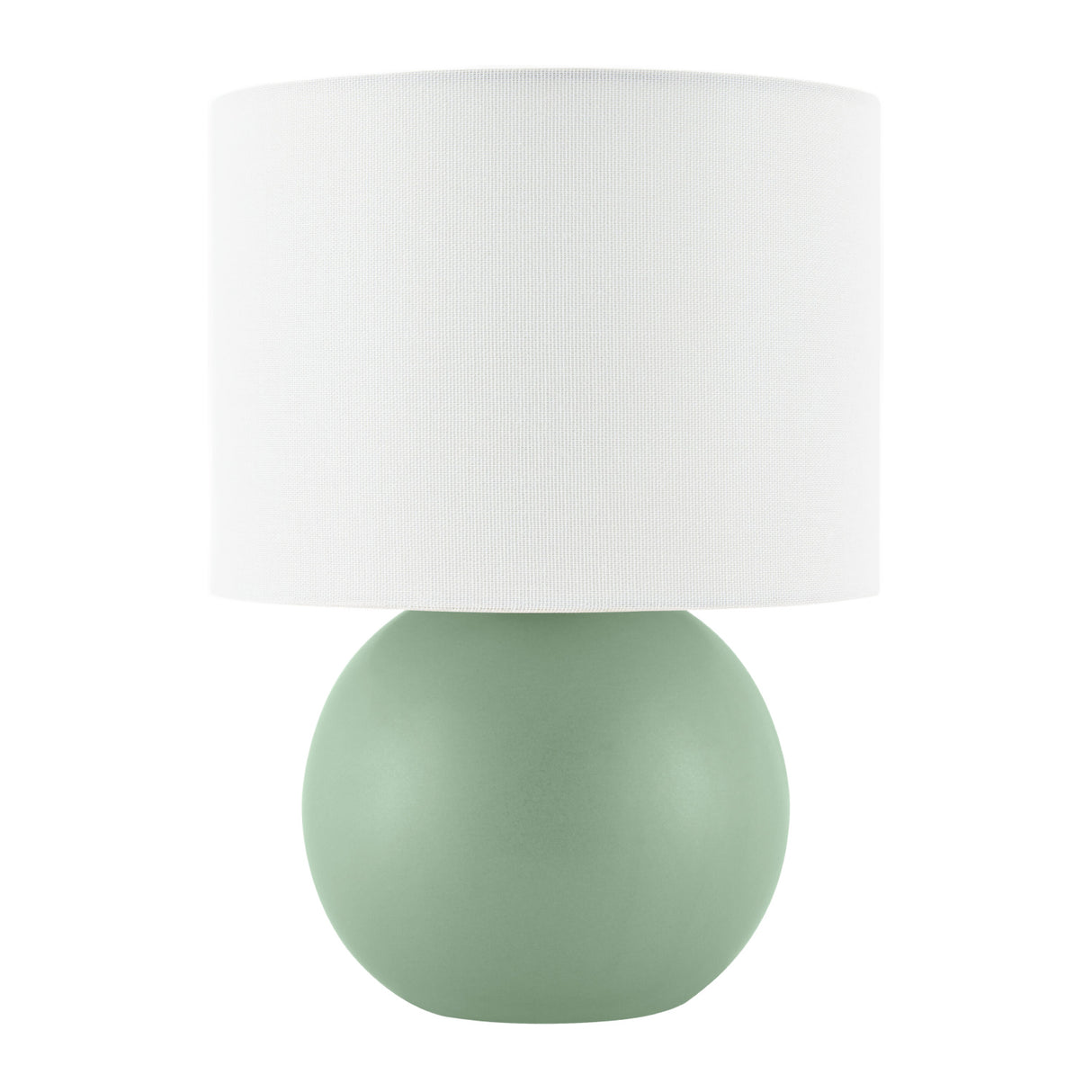   Round Glazed Ceramic Table Lamp | Oroa.com