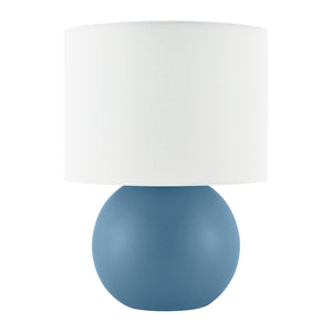   Round Glazed Ceramic Table Lamp | Oroa.com