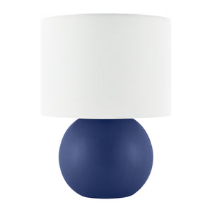   Round Glazed Ceramic Table Lamp | Oroa.com