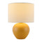 Modern European furniture - White Linen Ceramic Table Lamp - www.oroa.com