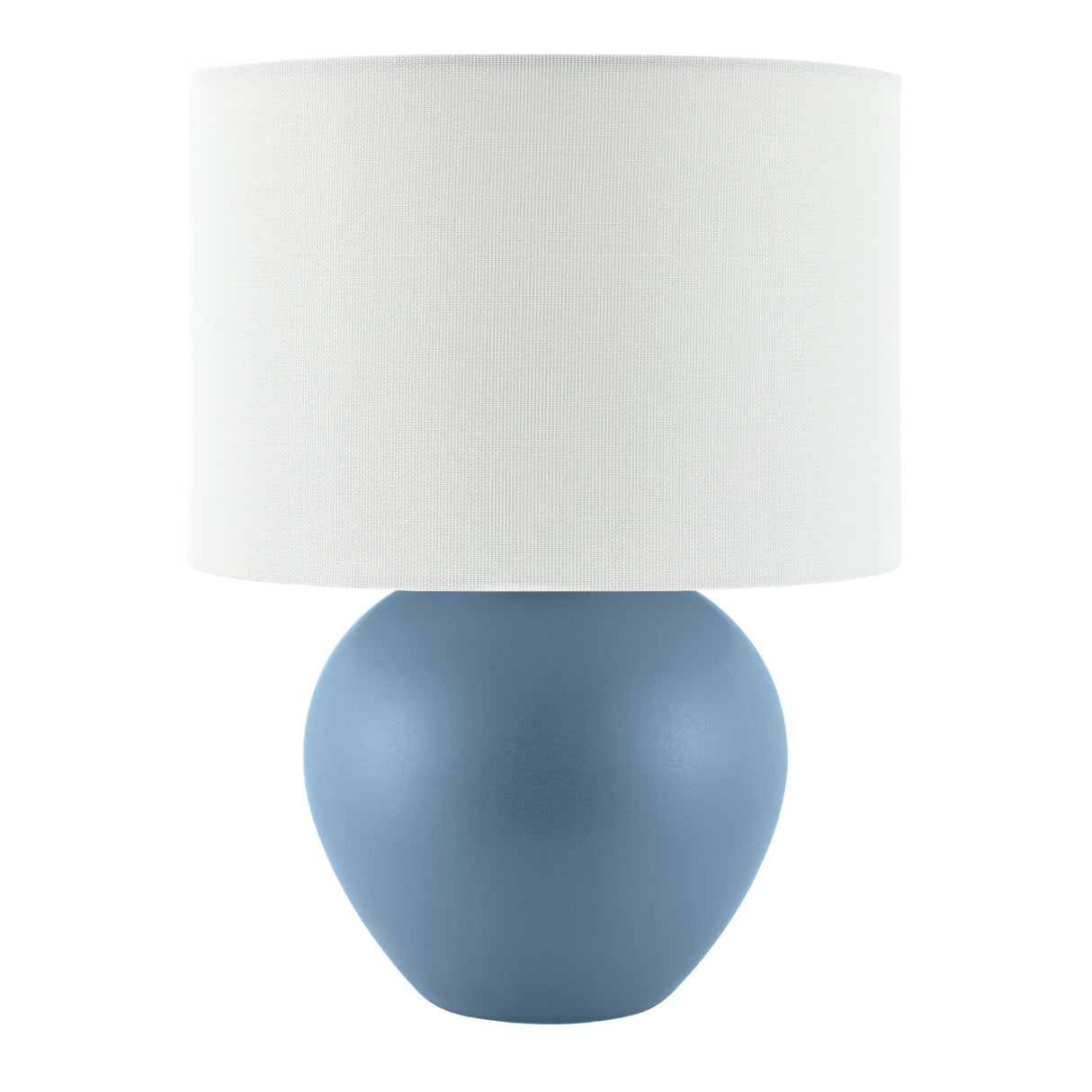   White Linen Ceramic Table Lamp | Oroa.com