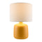 Modern European furniture - White Jute Ceramic Table Lamp - www.oroa.com