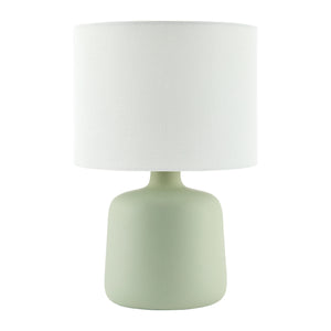   White Jute Ceramic Table Lamp | Oroa.com