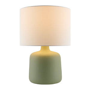   White Jute Ceramic Table Lamp | Oroa.com