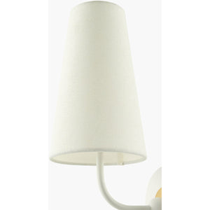   Elongated White Shade Wall Lamp | Oroa.com