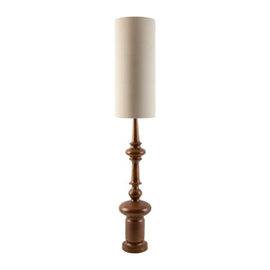   Cylindrical Linen Shade Floor Lamp | Oroa.com