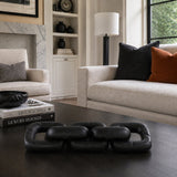 Modern European furniture - minimalist white curved sofa - www.oroa.com