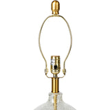 Modern European furniture - Crackle Clear Glass Table Lamp - www.oroa.com