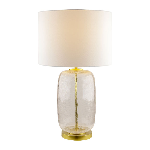 Modern European furniture - Clear Glass Accent Table Lamp - www.oroa.com