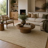 Modern European furniture - Hand-Knotted Wool Fringed Carpet - www.oroa.com