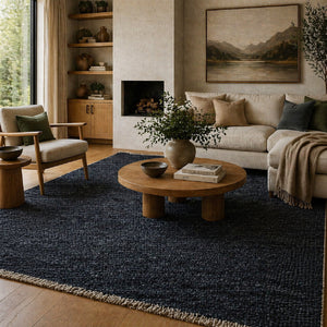  Modern European furniture - Hand-Knotted Wool Fringed Carpet - www.oroa.com | Oroa.com
