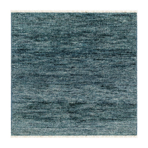   Modern European furniture - Hand-Knotted Wool Fringed Square Carpet - www.oroa.com | Oroa.com