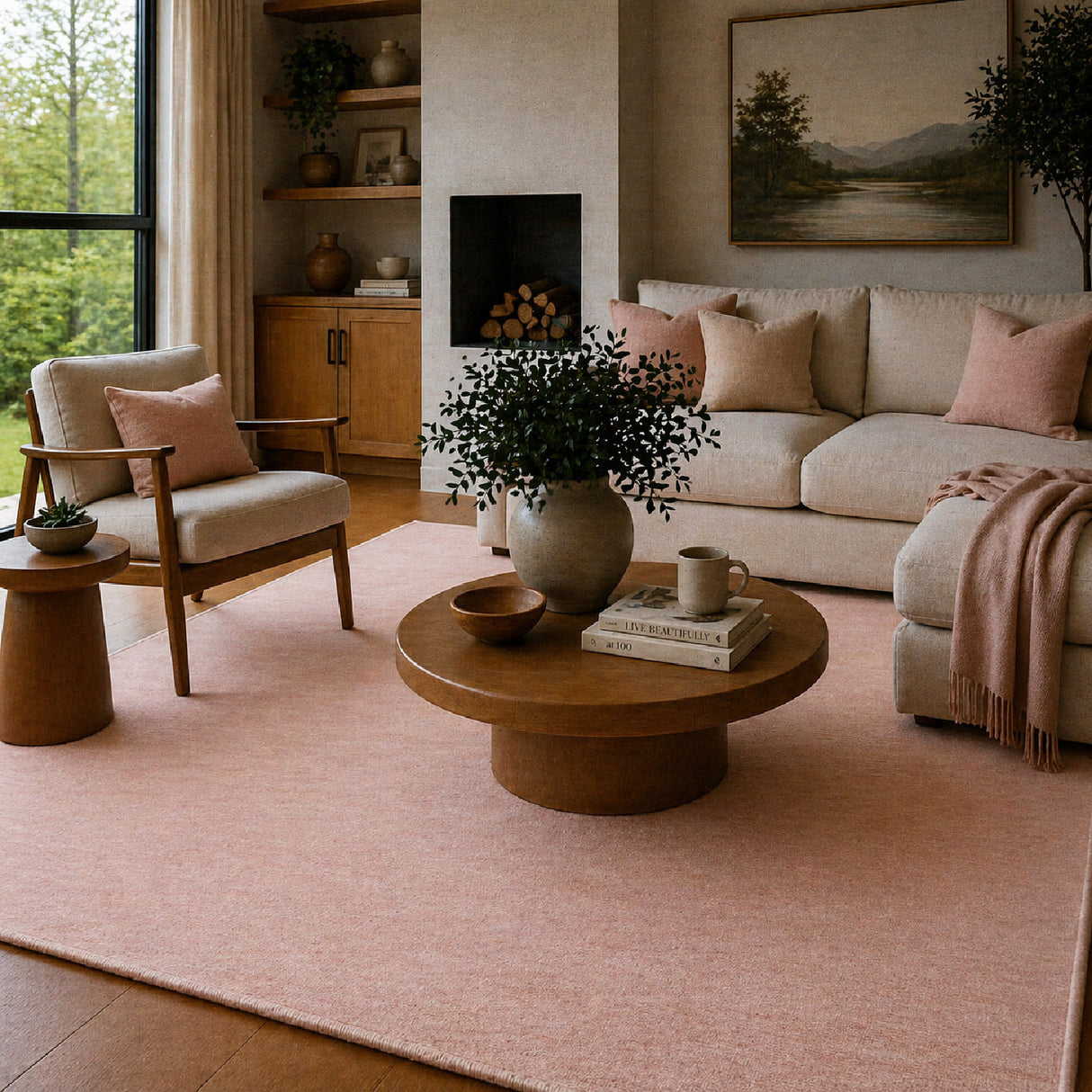   Modern European furniture - Hand-Knotted Wool Fringed Carpet - www.oroa.com | Oroa.com