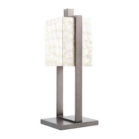 Modern European furniture - Silver Gray Accent Table Lamp - www.oroa.com
