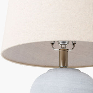   Modern European furniture - Antiqued Gray Ceramic Table Lamp - www.oroa.com | Oroa.com