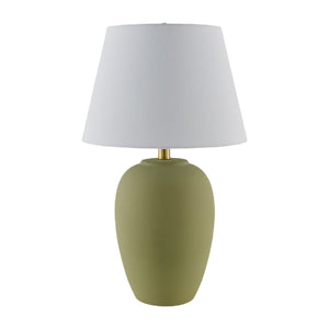   Modern European furniture - Hand-painted Green Ceramic Table Lamp - www.oroa.com | Oroa.com