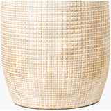 Modern European furniture - Beige Linen Ceramic Table Lamp - www.oroa.com