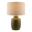 Modern European furniture - White Linen Ceramic Table Lamp - www.oroa.com
