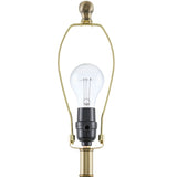 Modern European furniture - White Linen Ceramic Table Lamp - www.oroa.com