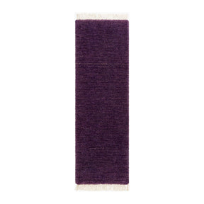 Modern furniture - Hand-Loomed Wool Fringe Table Runner - www.oroa.com
