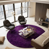 Modern furniture - Hand-Loomed Wool Fringe Round Carpet - www.oroa.com