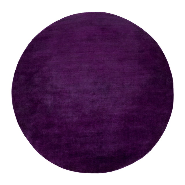 Modern furniture - Hand-Loomed Wool Fringe Round Carpet - www.oroa.com