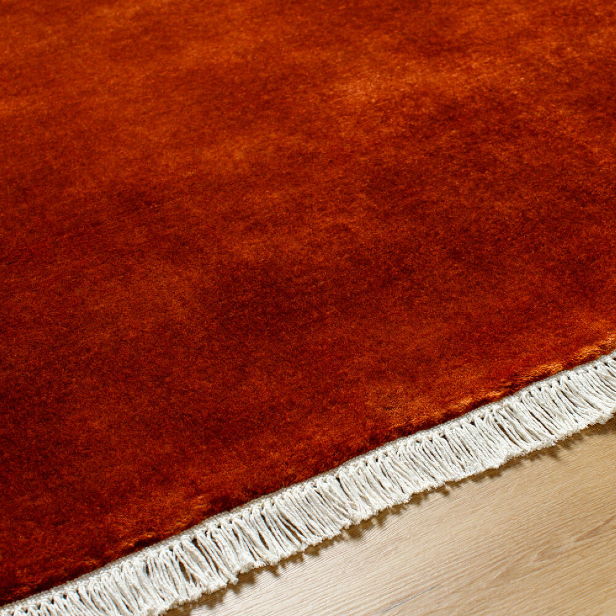   Modern furniture - Hand-Loomed Wool Fringe Table Runner - www.oroa.com | Oroa.com