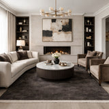 Modern furniture - Hand-Loomed Wool Fringe Carpet - www.oroa.com