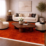 Modern European furniture - Hand-Loomed Wool Fringe Square Carpet - www.oroa.com