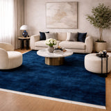 Modern European furniture - Hand-Loomed Wool Fringe Square Carpet - www.oroa.com