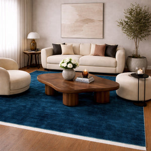   Modern European furniture - Hand-Loomed Wool Fringe Square Carpet - www.oroa.com | Oroa.com
