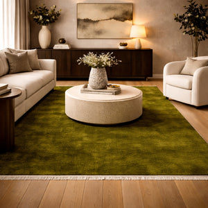   Modern furniture - Hand-Loomed Wool Fringe Table Runner - www.oroa.com | Oroa.com