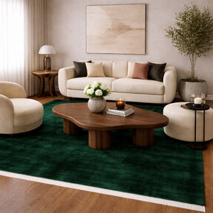   Modern European furniture - Hand-Loomed Wool Fringe Square Carpet - www.oroa.com | Oroa.com