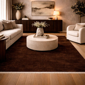   Modern furniture - Hand-Loomed Wool Fringe Table Runner - www.oroa.com | Oroa.com