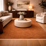 Modern furniture - Hand-Loomed Wool Fringe Table Runner - www.oroa.com