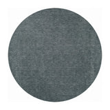Modern furniture - Hand-Loomed Wool Fringe Round Carpet - www.oroa.com