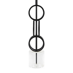   Metal Rings Accent Table Lamp | Oroa.com
