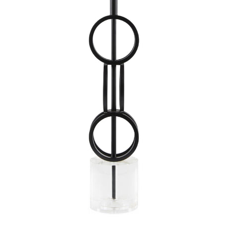 Modern European furniture - Metal Rings Accent Table Lamp - www.oroa.com