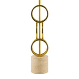 Modern European furniture - Gold Rings Accent Table Lamp - www.oroa.com