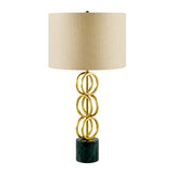 Modern European furniture - Gold Rings Accent Table Lamp - www.oroa.com