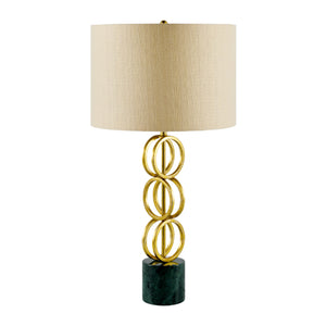   Gold Rings Accent Table Lamp | Oroa.com
