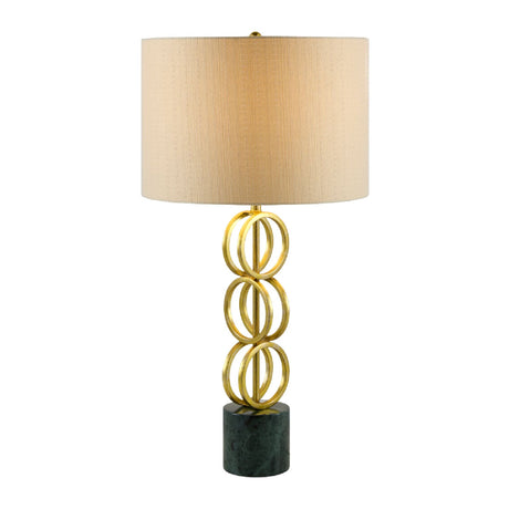 Modern European furniture - Gold Rings Accent Table Lamp - www.oroa.com